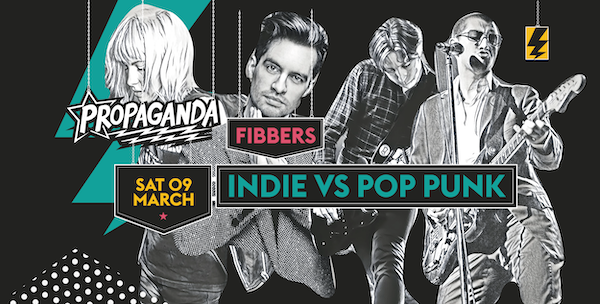Propaganda York – Indie VS Pop Punk Party
