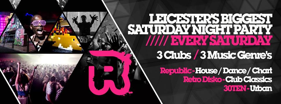 ♫   All New Saturdays – WKD Takeover! ♫  TICKETS FROM £1  ♫  Club Republic Leicester  ♫