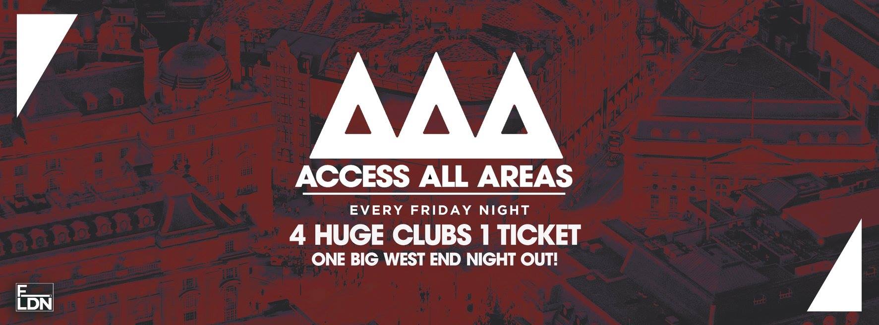 Access All Areas – Club Crawl Tonight! | £5 Tickets £3.50 Drinks