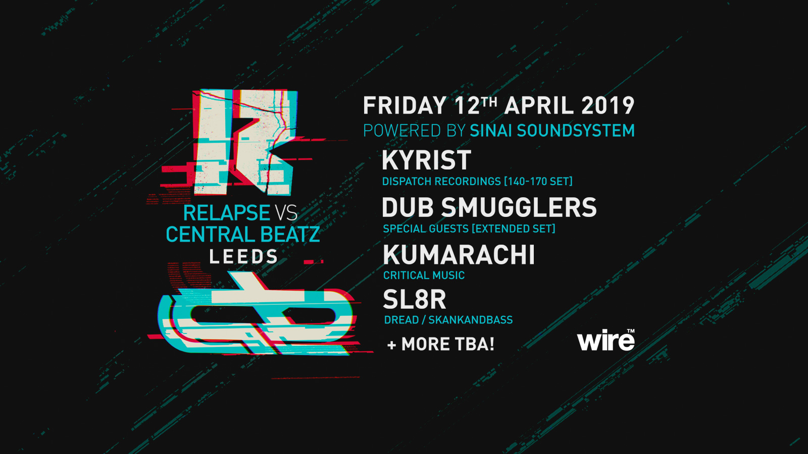 RELAPSE Vs. CENTRAL BEATZ – Kyrist, Dub Smugglers, Kumarachi & More