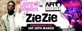 Love Saturdays x AfroBasement – ZIE ZIE Live performance