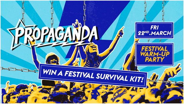 Propaganda Cambridge – Festival Warm-Up Party!