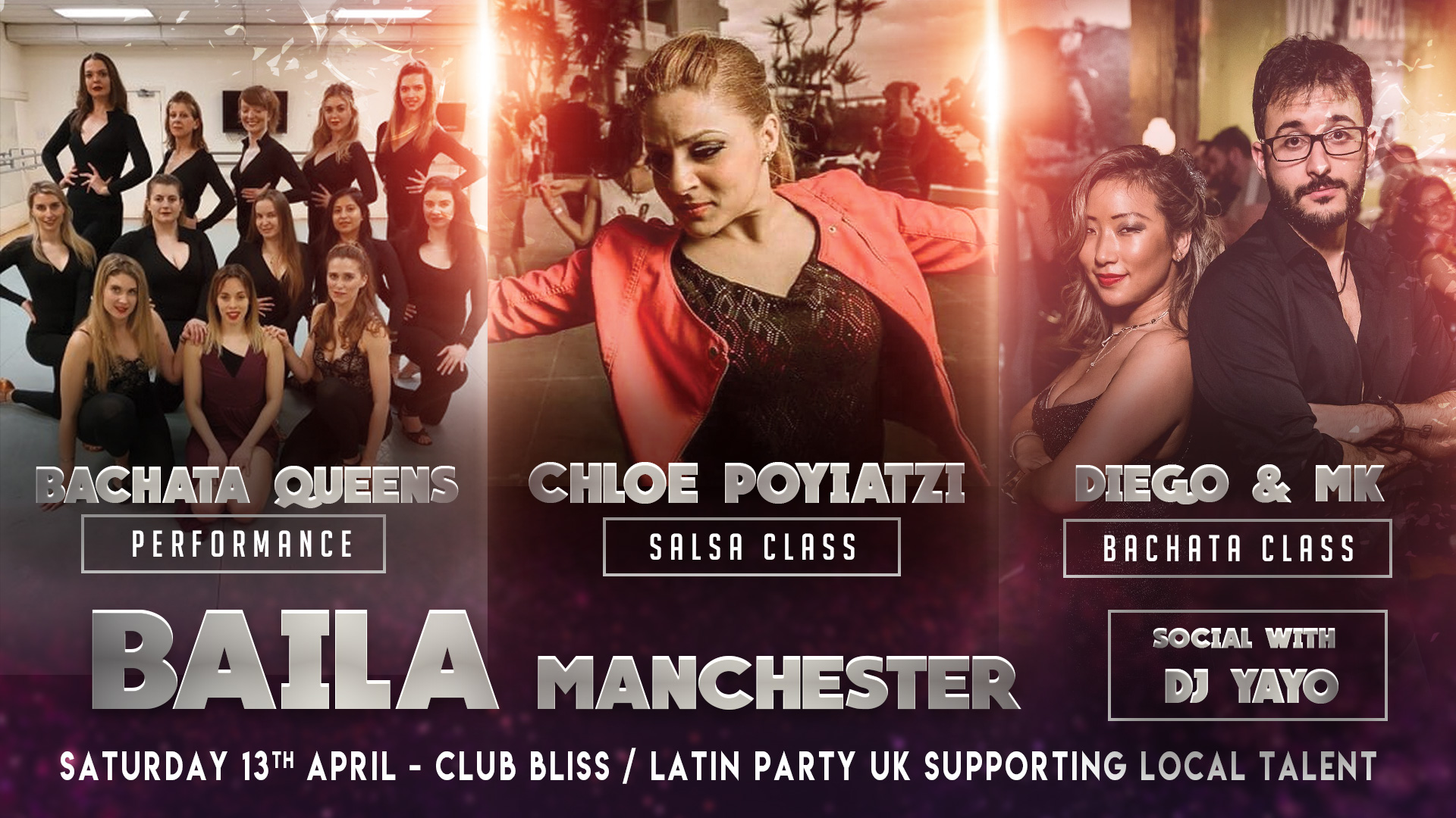 Baila Manchester: Saturday 13th April