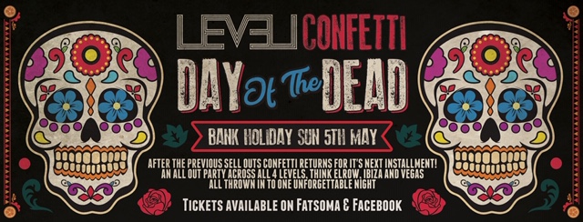 Bank Holiday Sunday – Confetti presents Day of the Dead