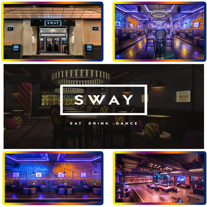 Sway Bar. Wild Thoughts. Central London (No Tickets, No Entry) Friday 2nd August £5 at Sway Bar