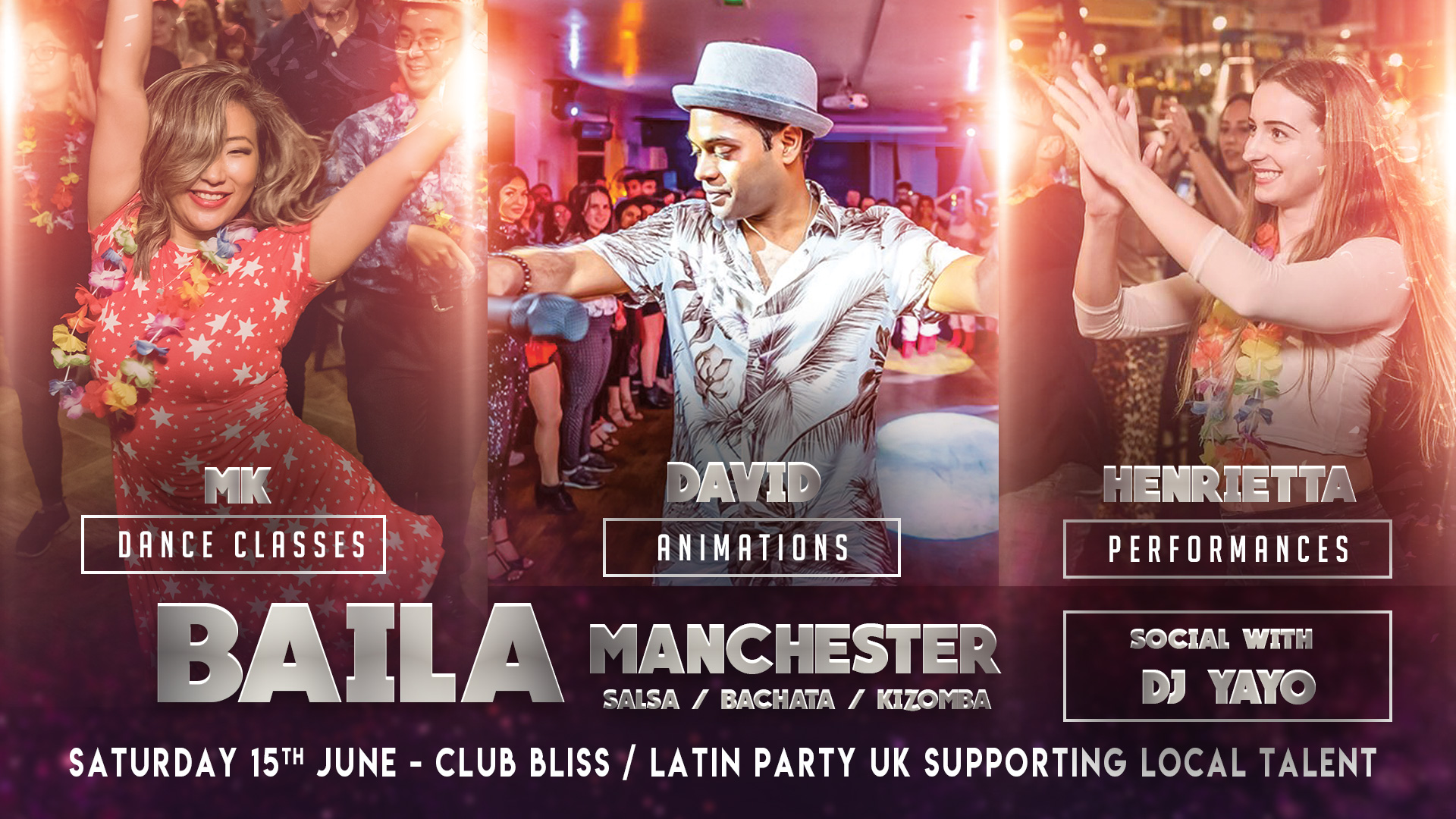 Baila Manchester – Saturday 15th June