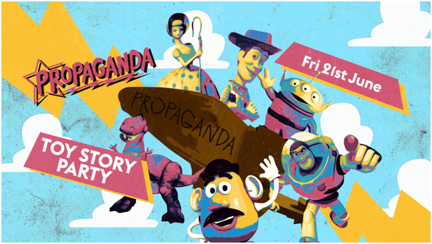 Propaganda Edinburgh – Toy Story Party