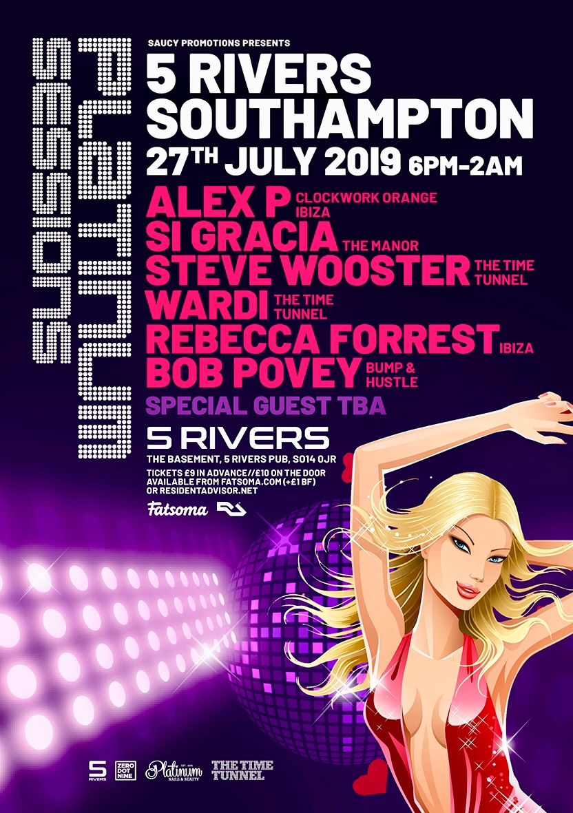 Platinum Sessions at 5 Rivers Sport Bar & Grill, Southampton on 27th