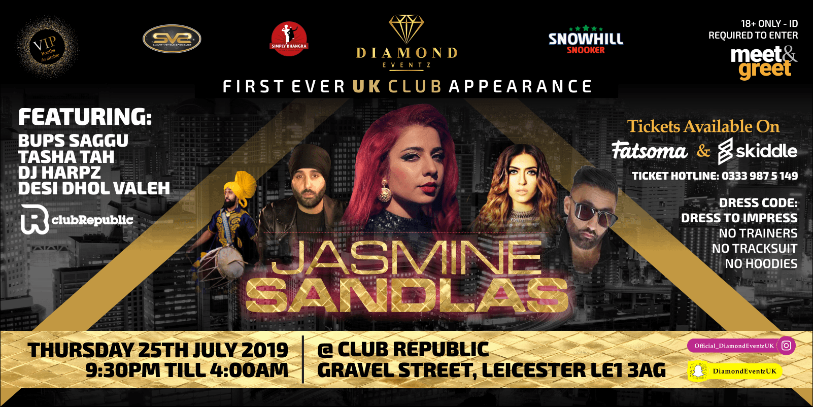 ✭JASMINE SANDLAS LIVE APPEARANCE @ CLUB REPUBLIC✭