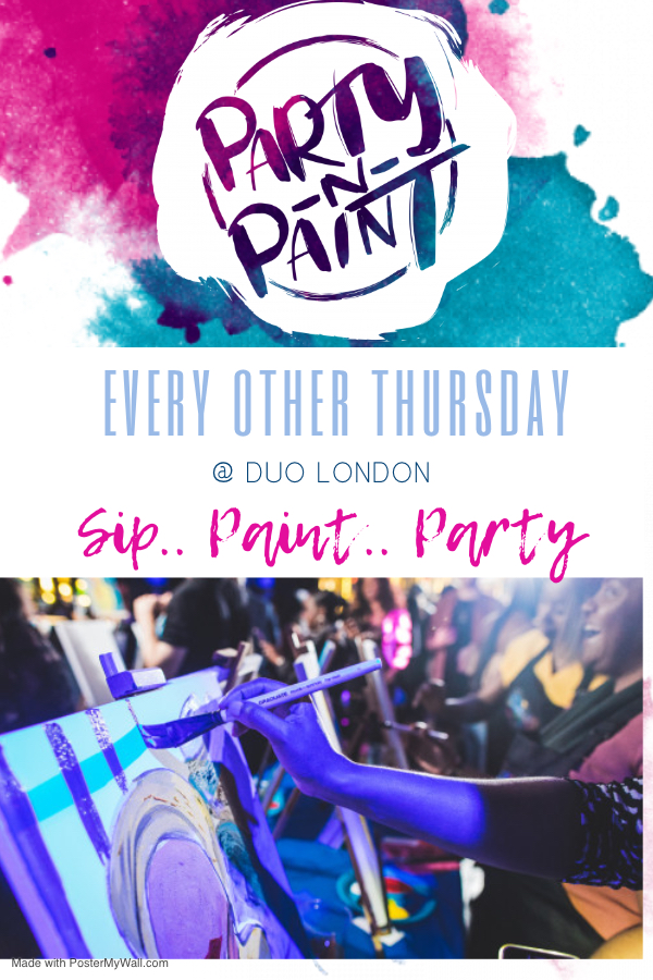 Party n Paint @Duo London (Sip and Paint)