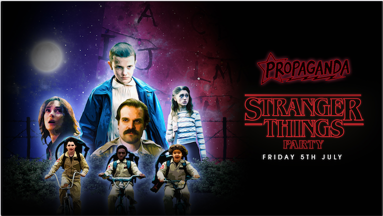 Propaganda Norwich – Stranger Things Party