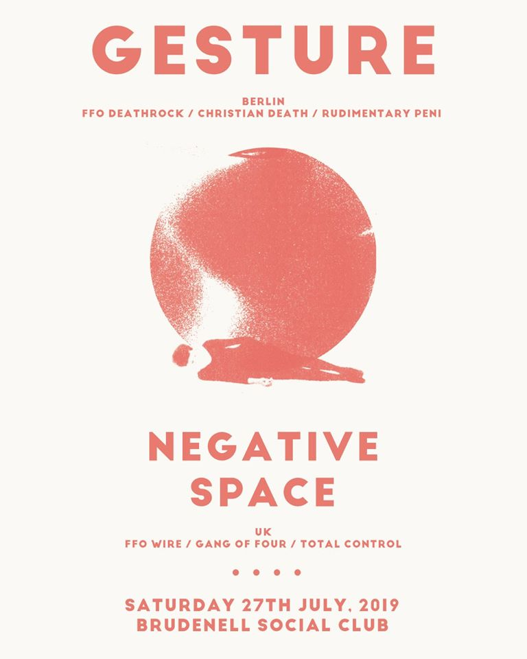 Gesture (Berlin) / Negative Space Brudenell Social Club at Brudenell