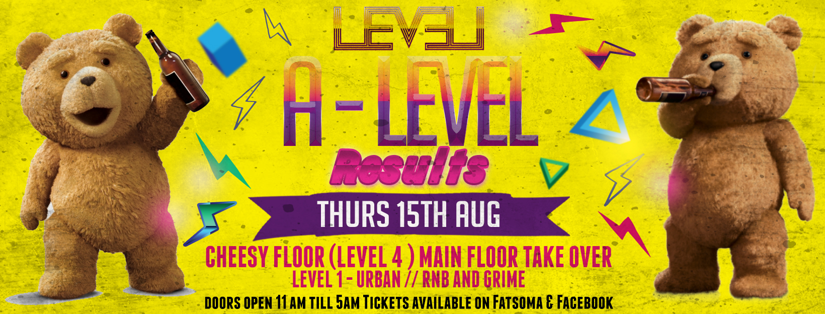 A – Level Results Thursday special – Cheesy Floor Takeover