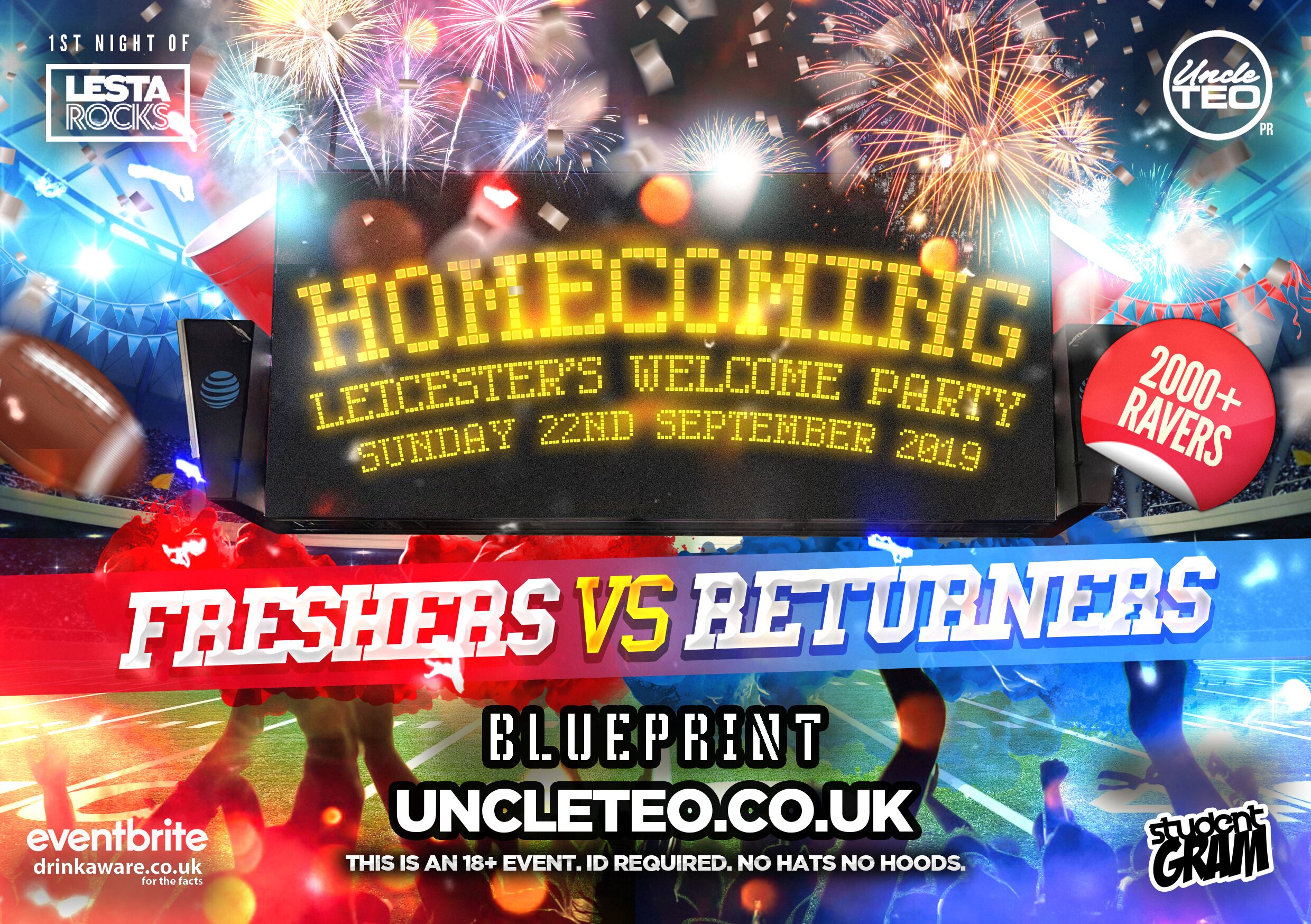 Homecoming – Urban Welcome Party at Blueprint [Last 100 Tickets!]