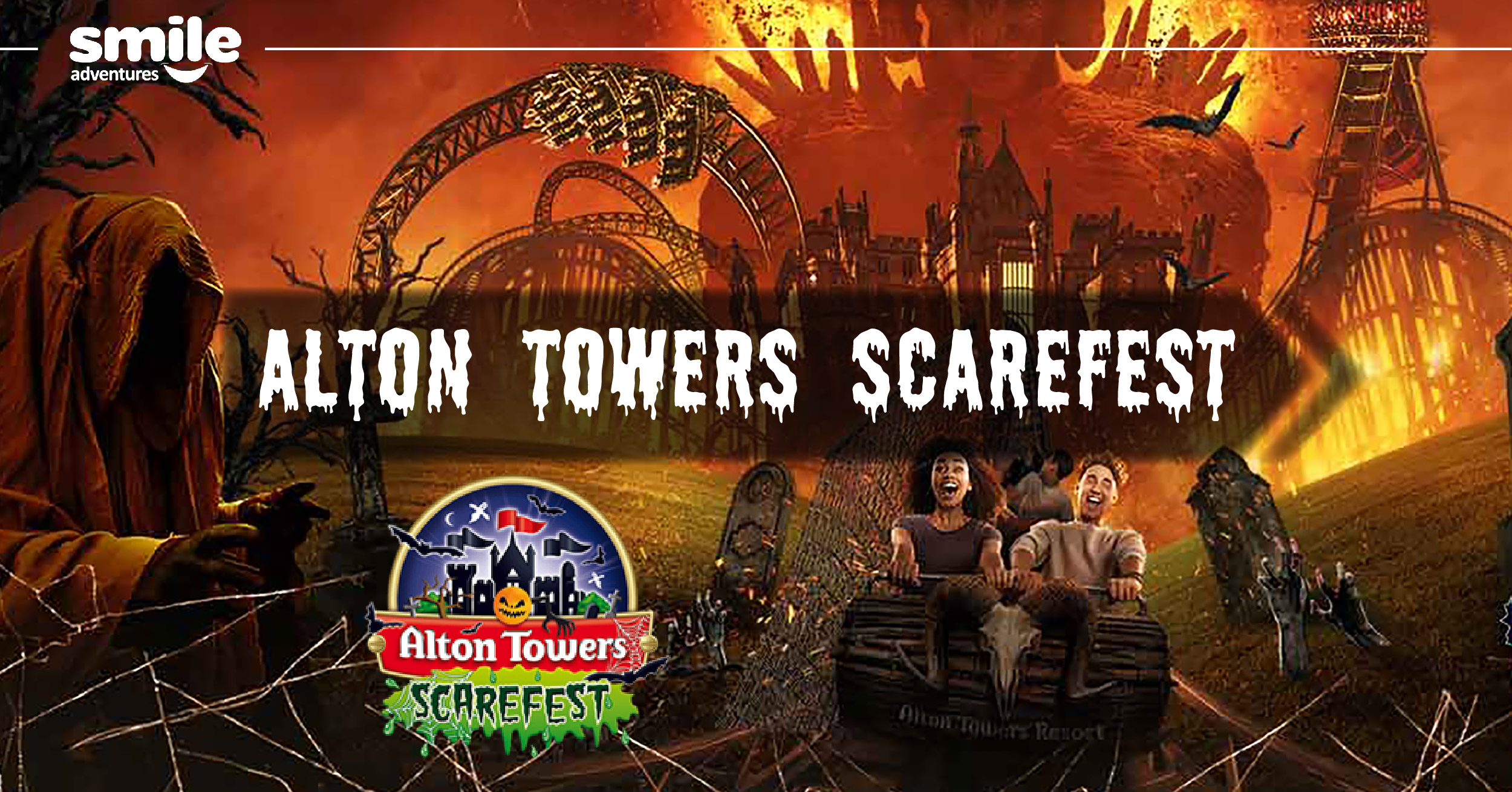 Alton Towers  SCAREFEST! – From Manchester