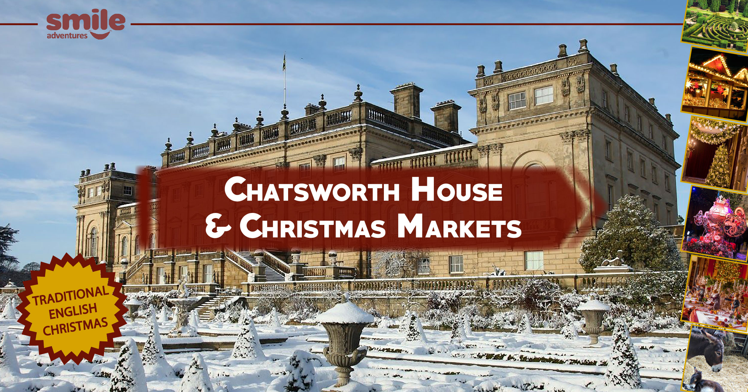 Christmas at Chatsworth House - From Manchester at Pret A Manger