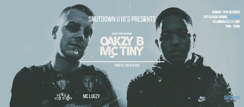 Shutdown Glasgow U18s Presents – End Of Year Halloween Special