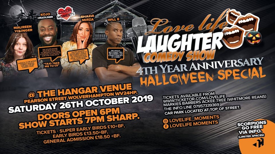 LoveLife Laughter Comedy Show Halloween Special