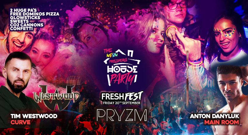 The Freshers House Party ft  Anton Danyluk (Love Island) & Tim Westwood // Portsmouth Freshers 2019