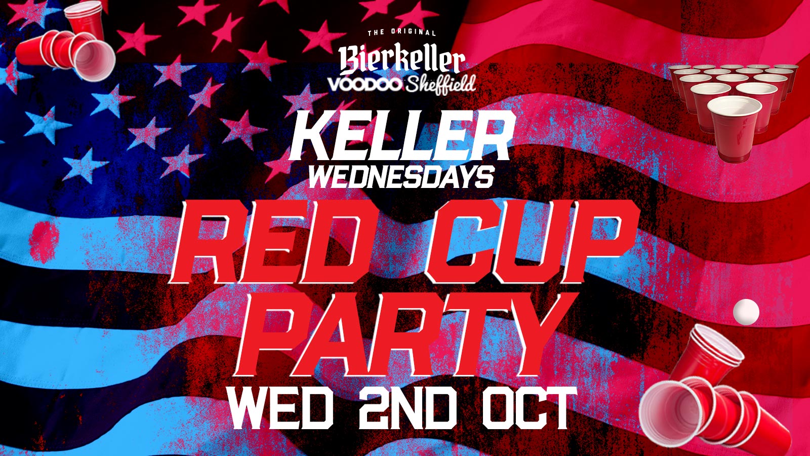 KELLER WEDNESDAYS – RED CUP PARTY