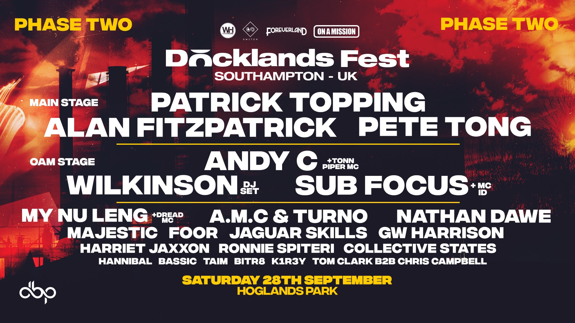 Docklands Festival Southampton – Final 1,000 Tickets Added – 28th September