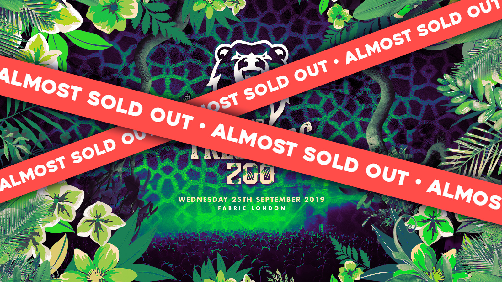 *TONIGHT* THE FRESHERS ZOO 2019 // FABRIC LONDON