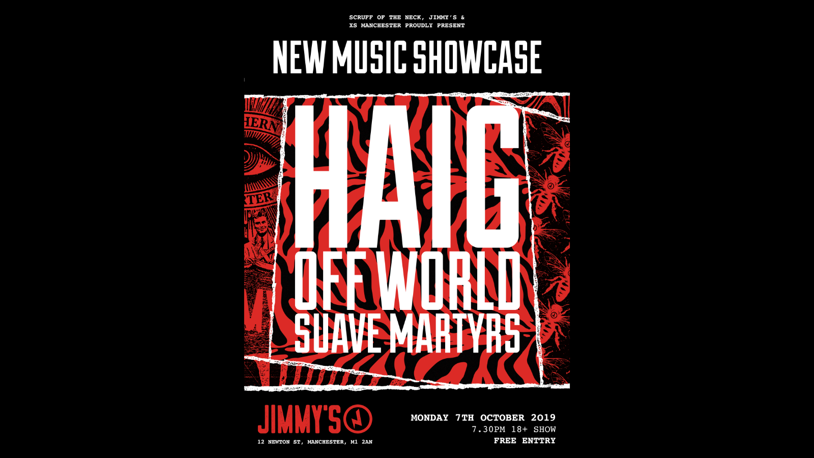 FREE MUSIC SHOWCASE: Haig, Off World, Suave Martyrs