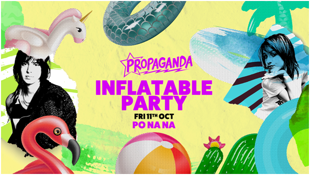 Propaganda Bath – Inflatable Party!