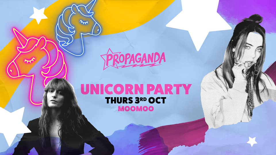 Propaganda Cheltenham – Unicorn Party!