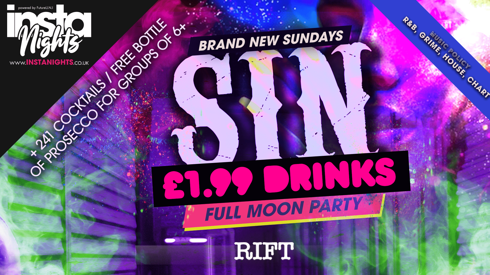 SIN Sunday Full Moon Party – 15th Sep