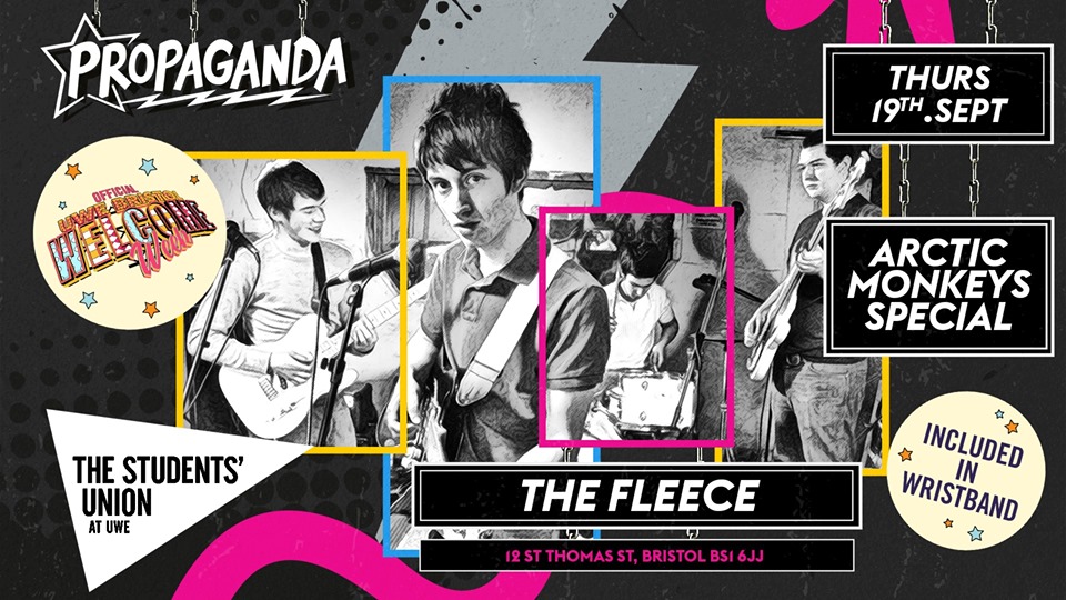 Propaganda’s Arctic Monkey Special – THURSDAY SPECIAL!