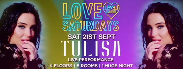 Love Saturdays x Tulisa Live Performance