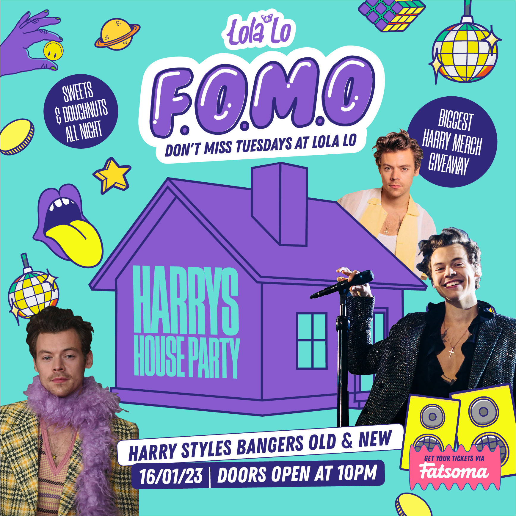 F.O.M.O – Harry’s House Party 🩷🎧