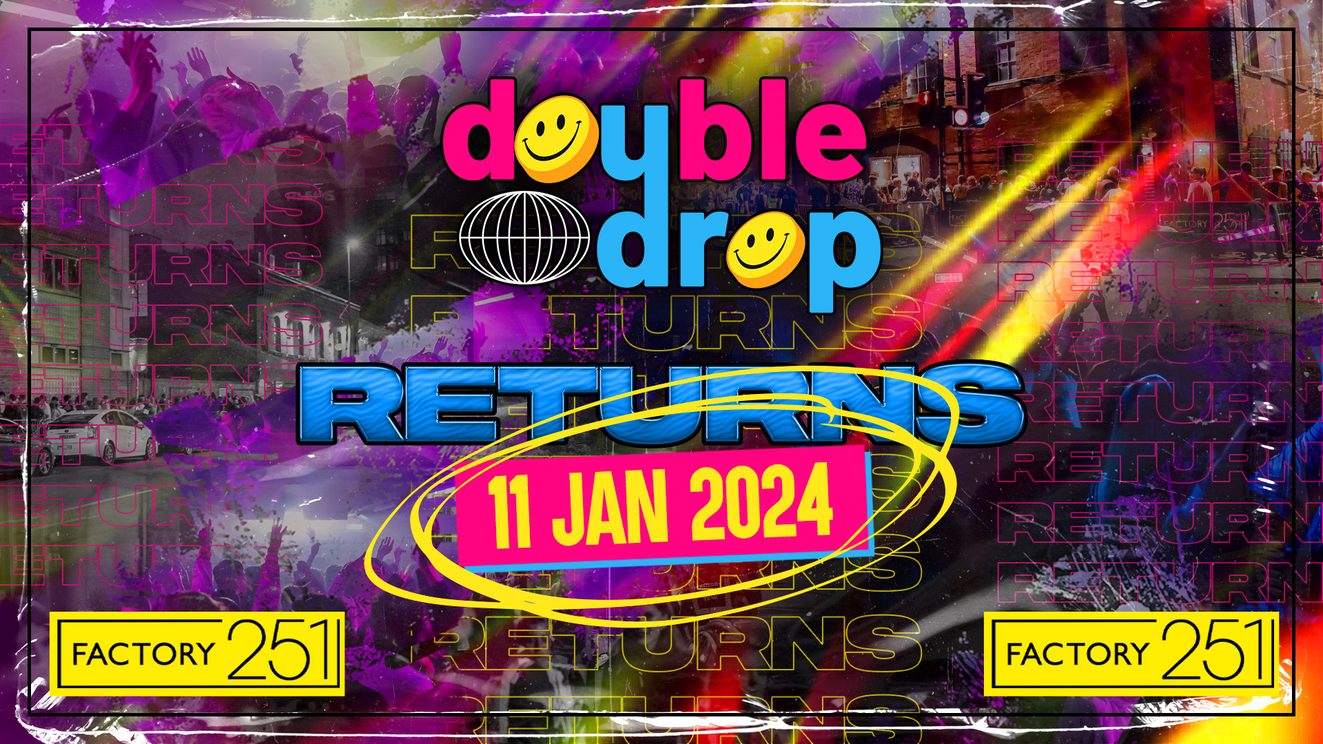 DOUBLE DROP ⚠️ FACTORY !!  MANCHESTER’S BIGGEST THURSDAY 2 YEARS RUNNING 🚧 Free tickets*