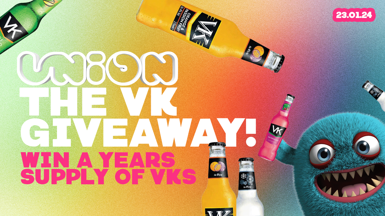 UNION TUESDAY’S // The REFRESHERS VK Giveaway!