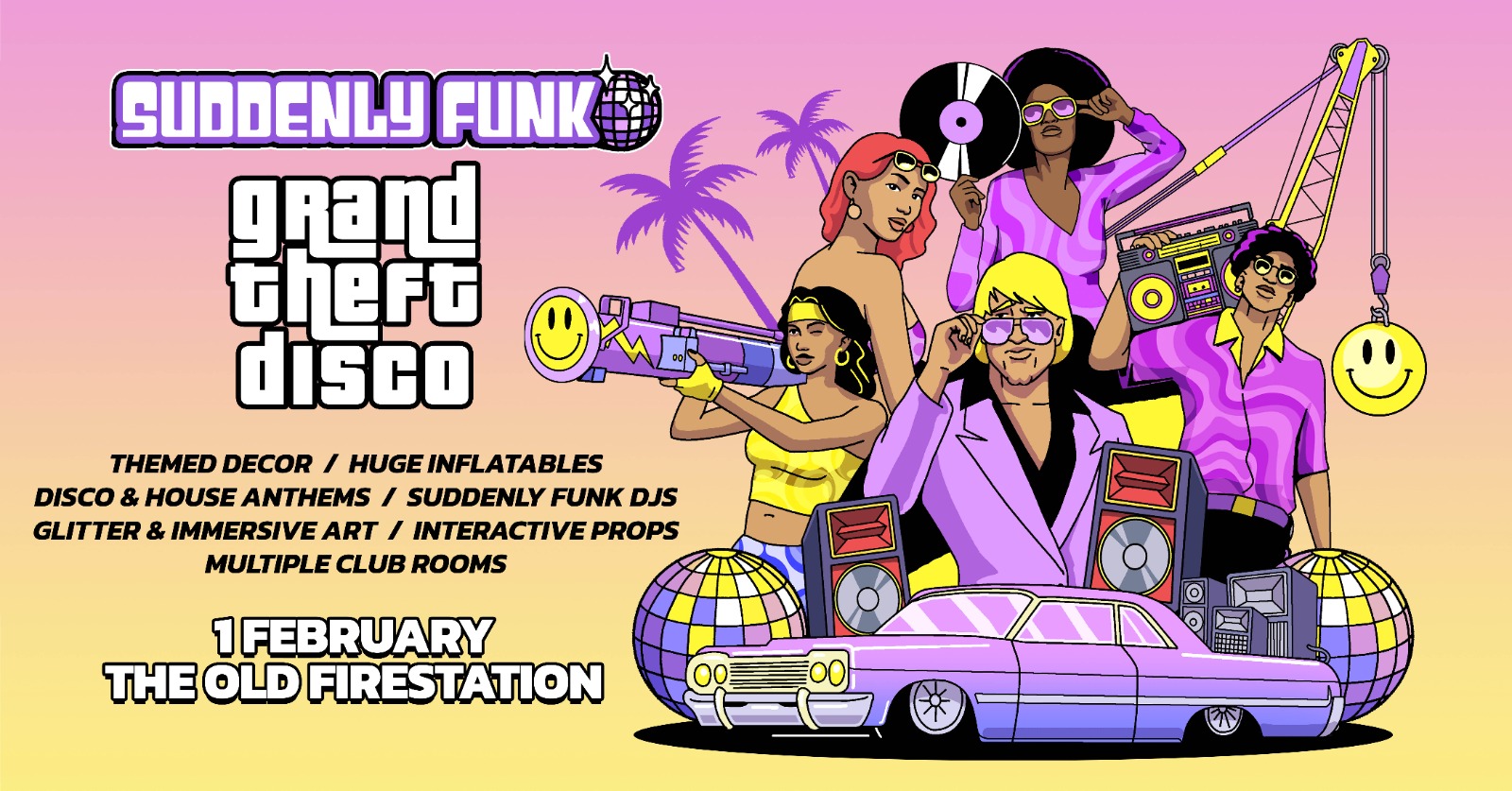 Suddenly Funk presents Grand Theft Disco