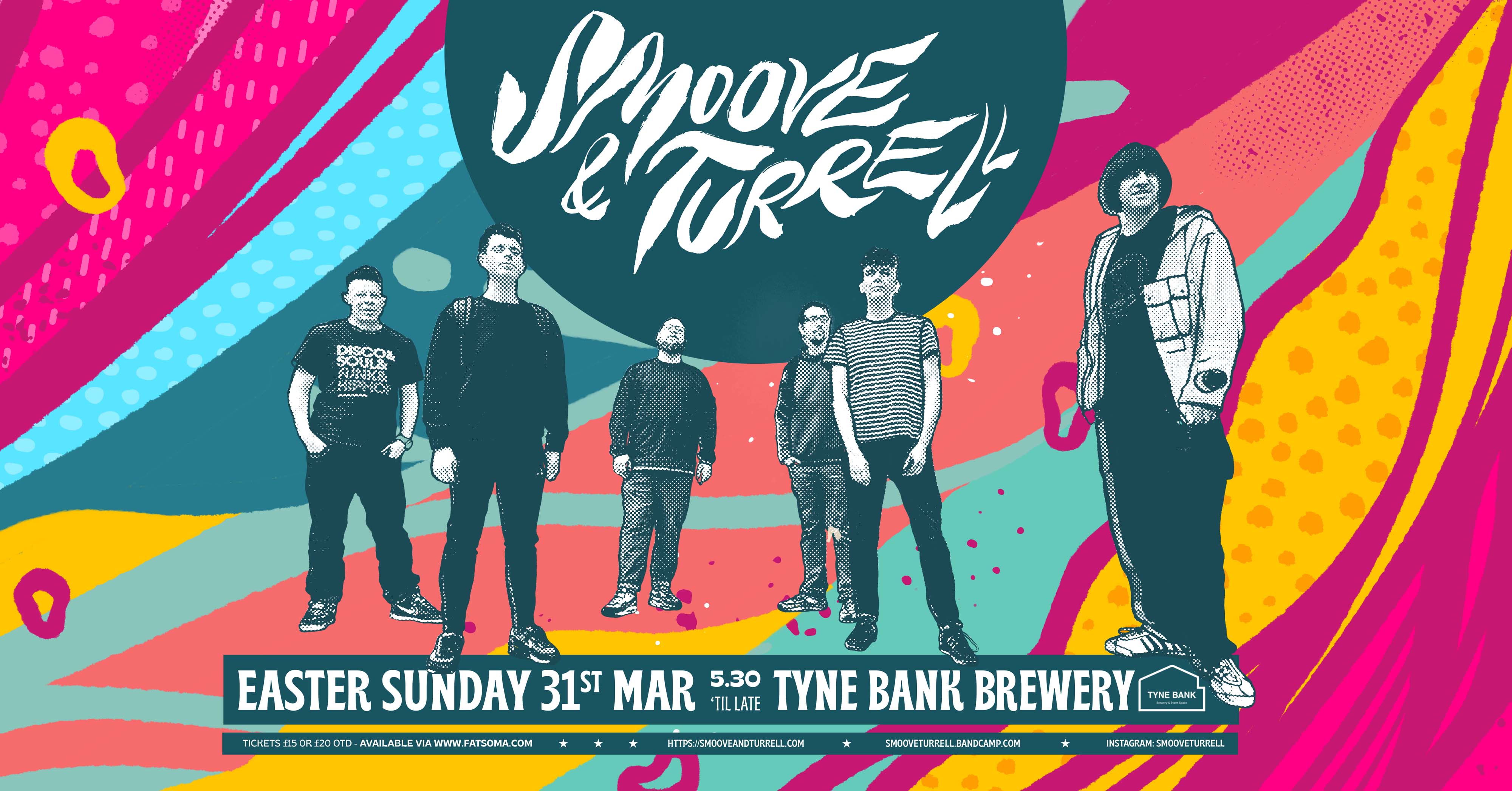 Easter Sunday Tyne Bank Brewery, w/ Smoove & Turrell + Dj Support at Tyne Bank Brewery Event