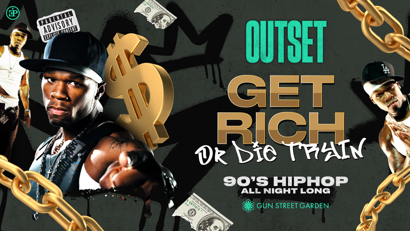 Outset Thursday – Get Rich Or Die Tryin 💸 @ GSG ❤️‍🔥