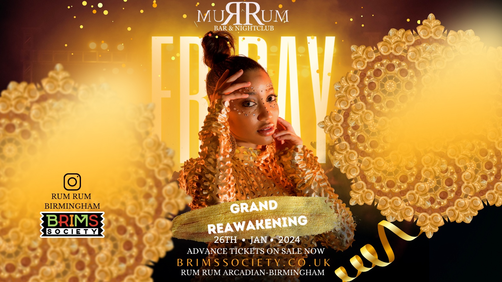 😈 GRAND REAWAKENING  WEEKEND 🔥   -2024  OPENING LAUNCH – FRIDAY 26th JAN – FREE ONLINE TICKETS