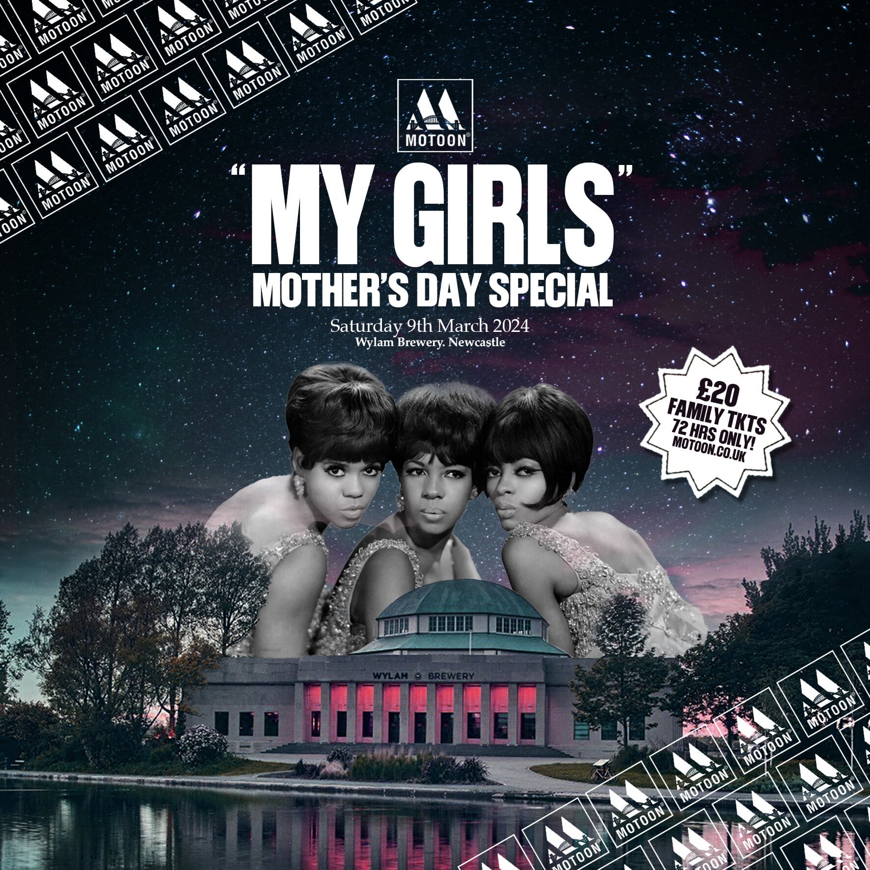 MOTOON / “MY GIRLS MOTHER’S DAY SOUL SPECIAL” / WYLAM BREWERY NEWCASTLE
