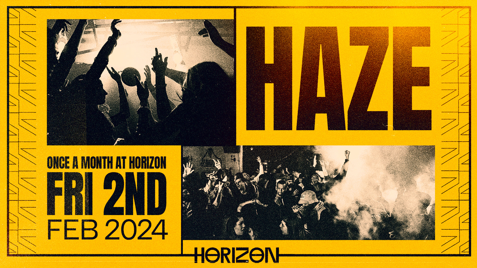 HAZE ⚡️ – Brighton’s Biggest Monthly Friday Session 🏆 – Launch Night TONIGHT! 🚀