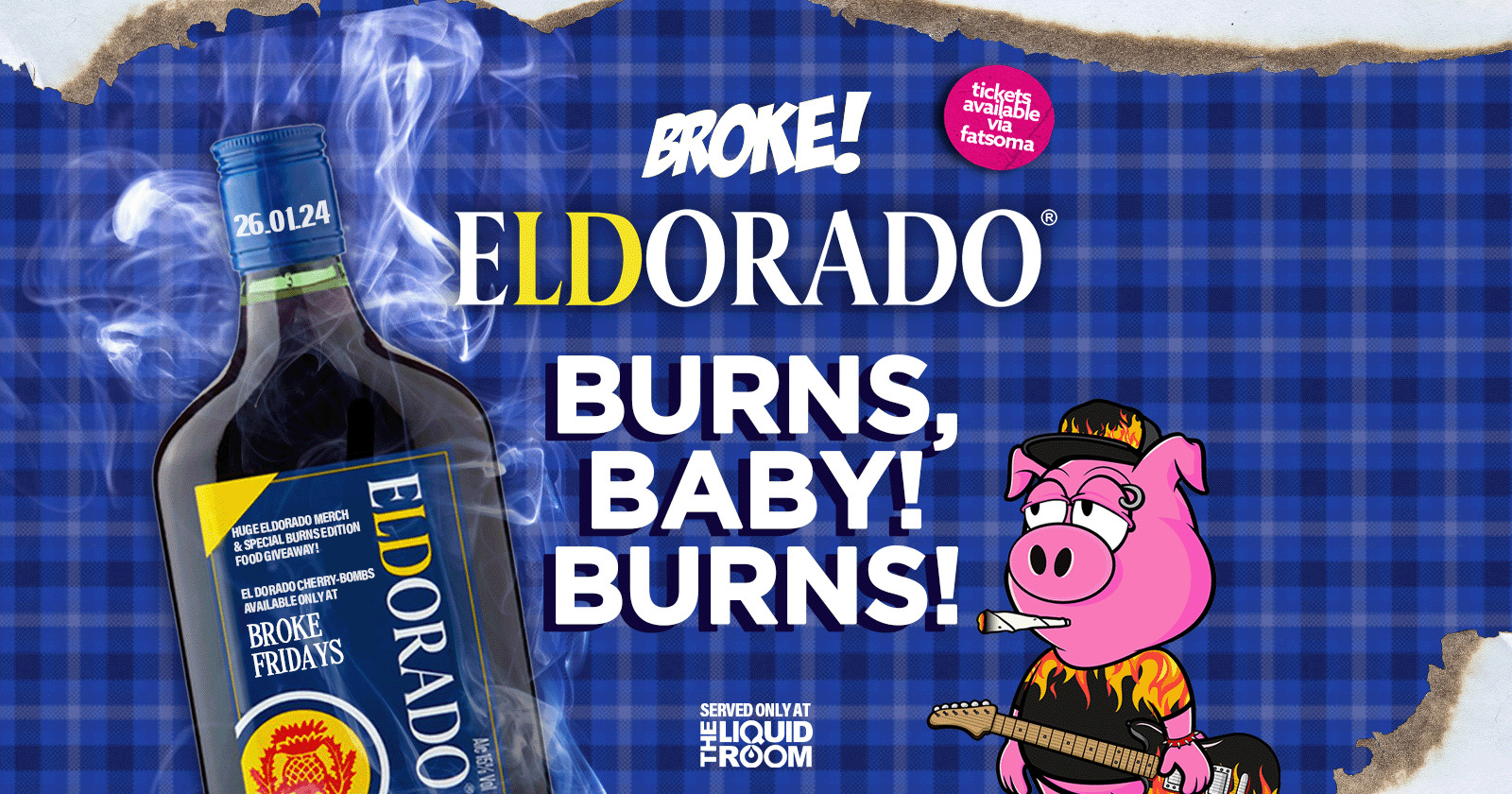 BROKE! FRIDAYS | 26TH JANUARY | CAR GIVEAWAY #3 | EL DORADO TONIC WINE | BURNS, BABY! BURNS!