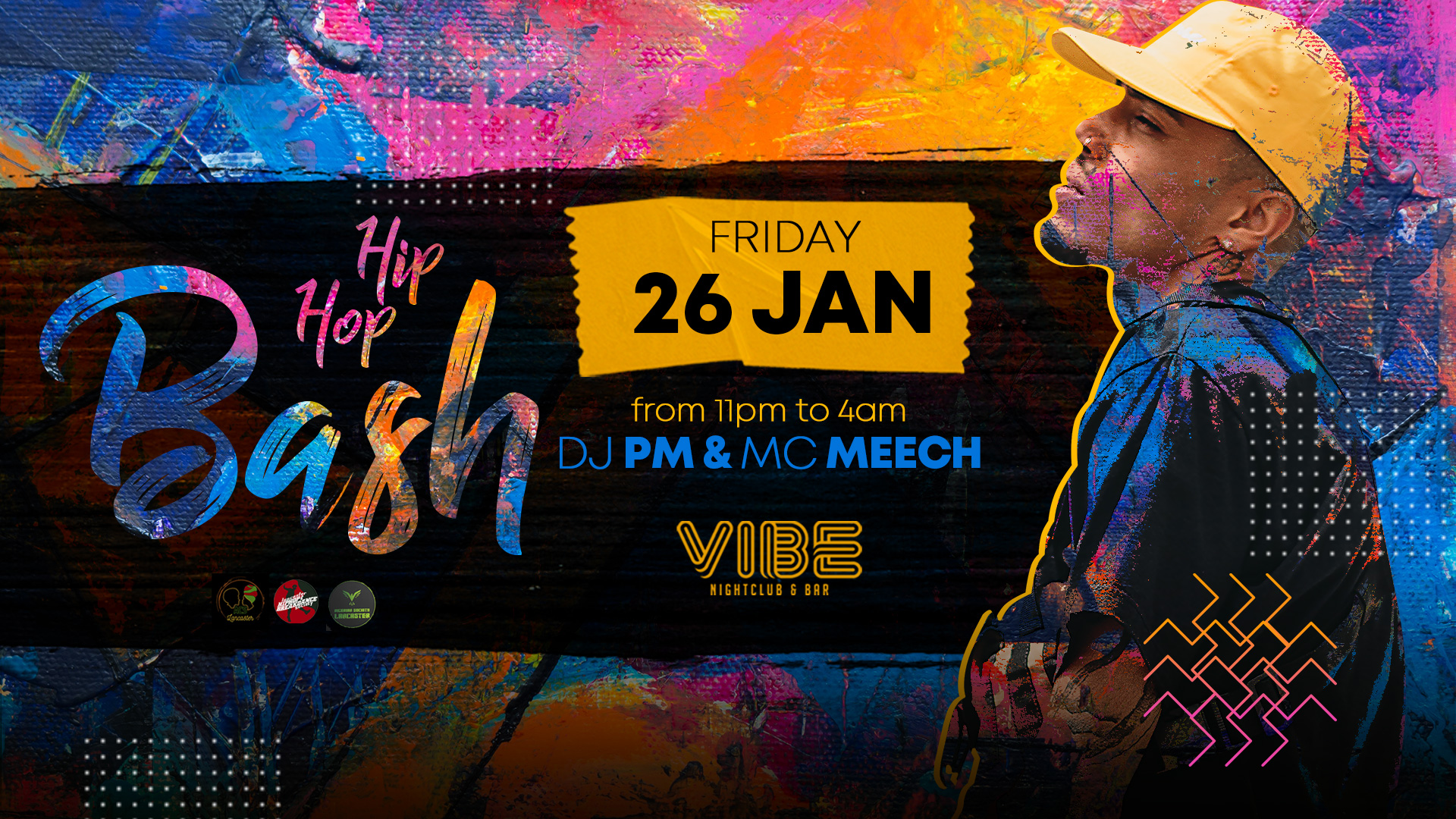 Vibe Fridays – Bash  / Hip Hop – RnB – Afrobeats