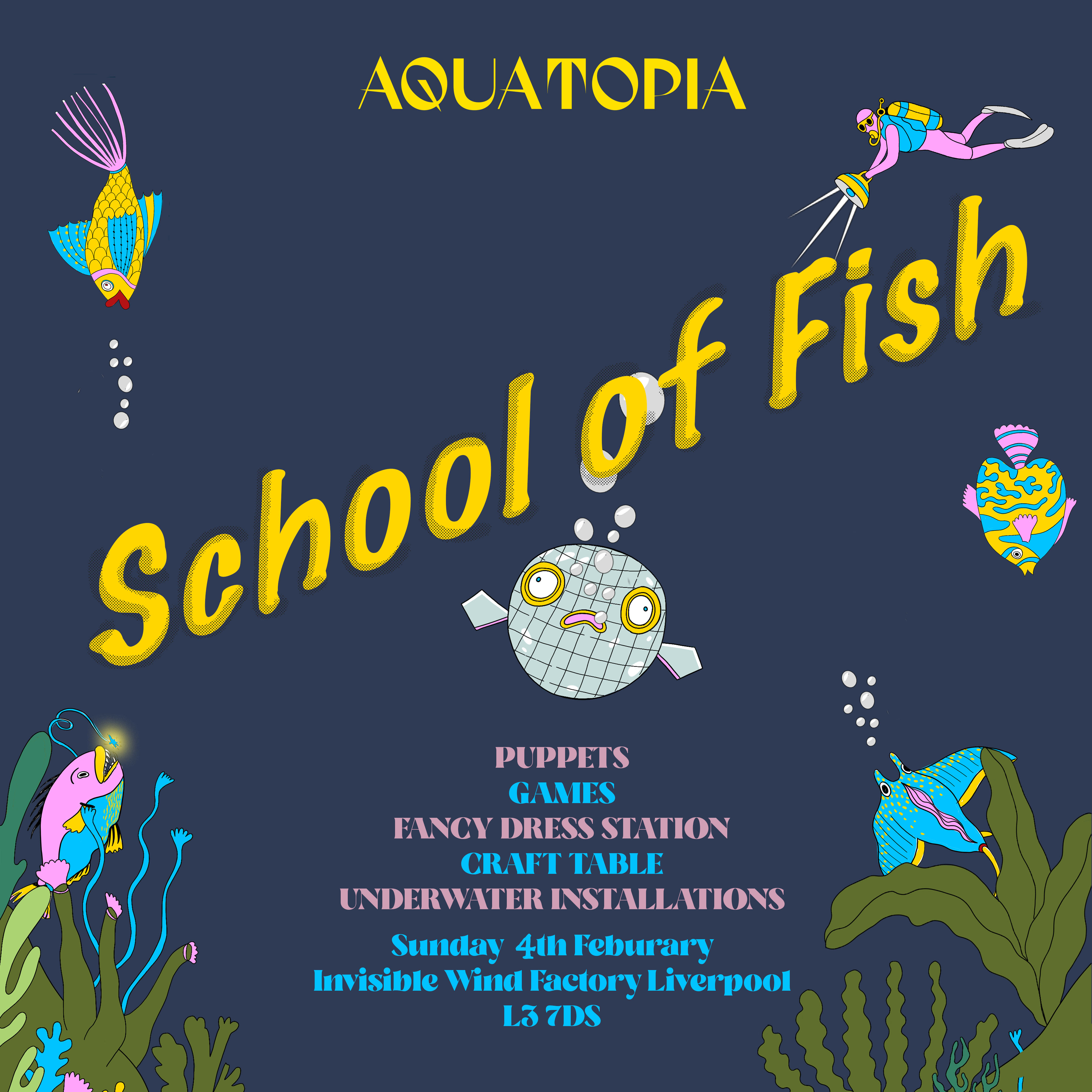 AQUATOPIA – SCHOOL OF FISH!