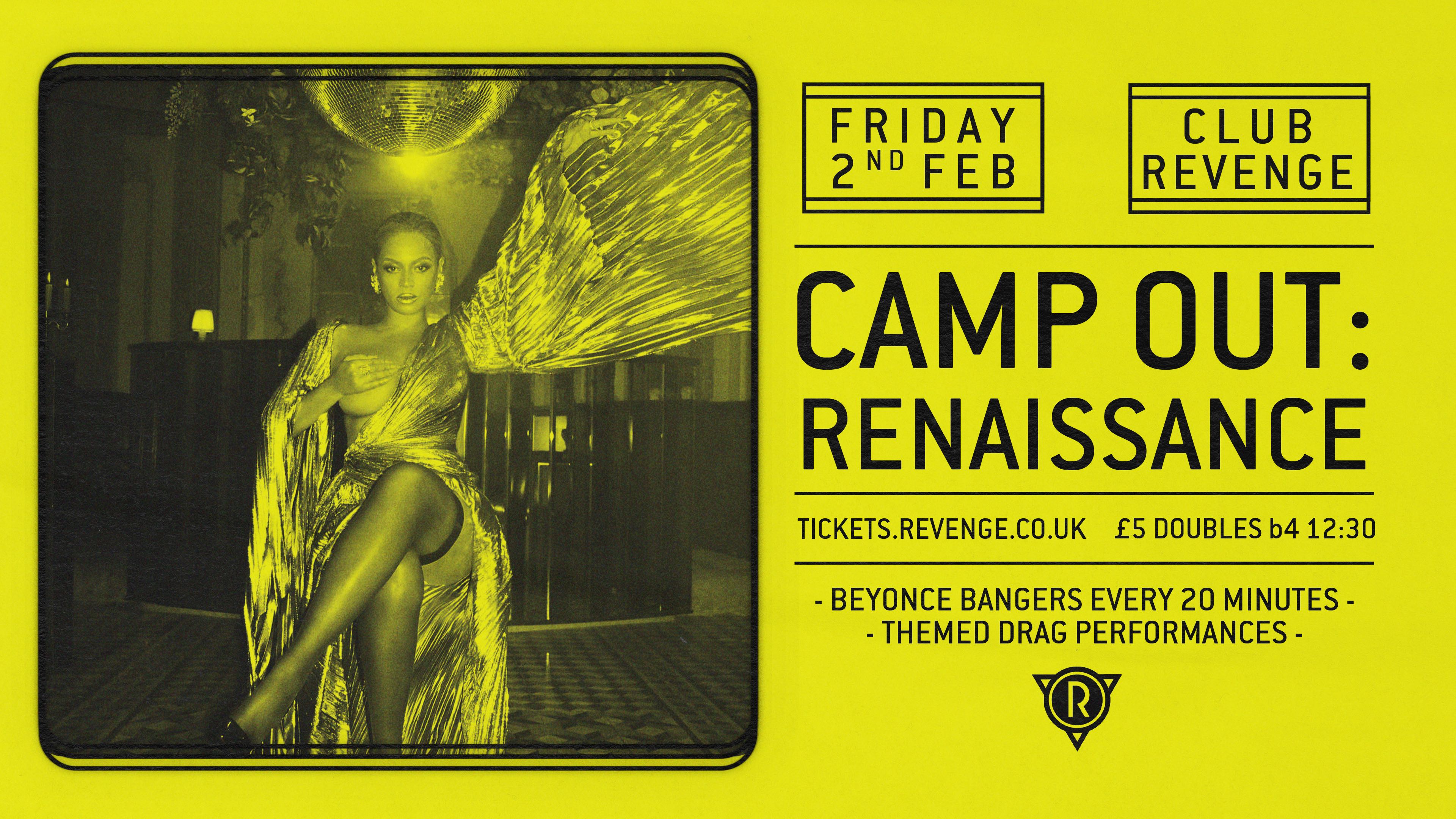 Camp Out: Renaissance! Level 1, Club Revenge