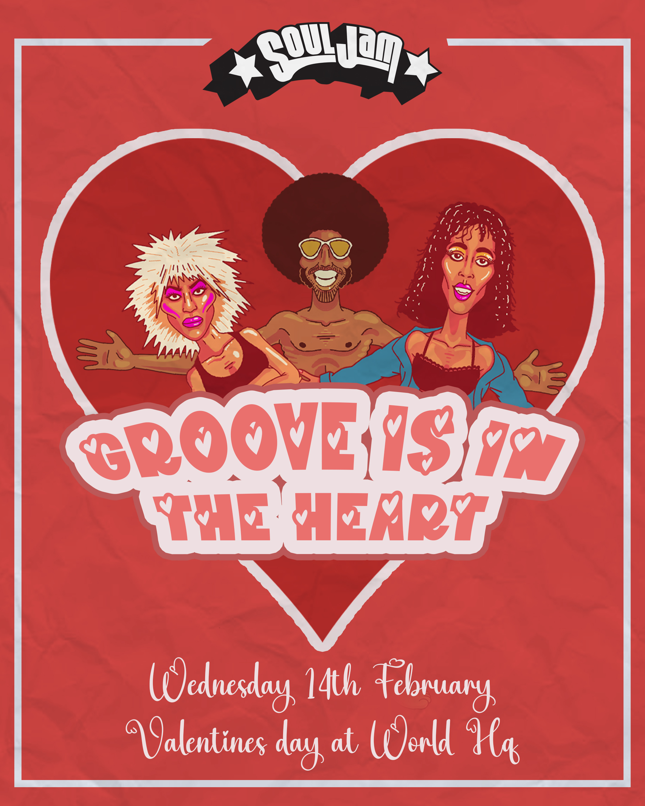 SoulJam / Newcastle / Groove Is In The Heart – Valentines Day Spesh!