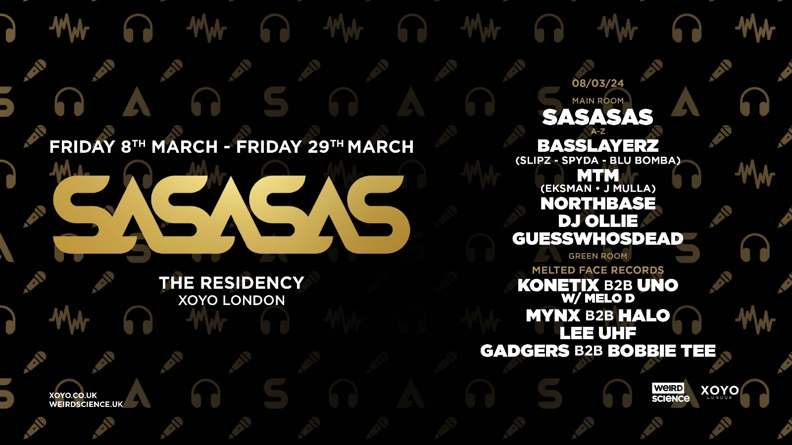 SASASAS : The Residency (Week 1)