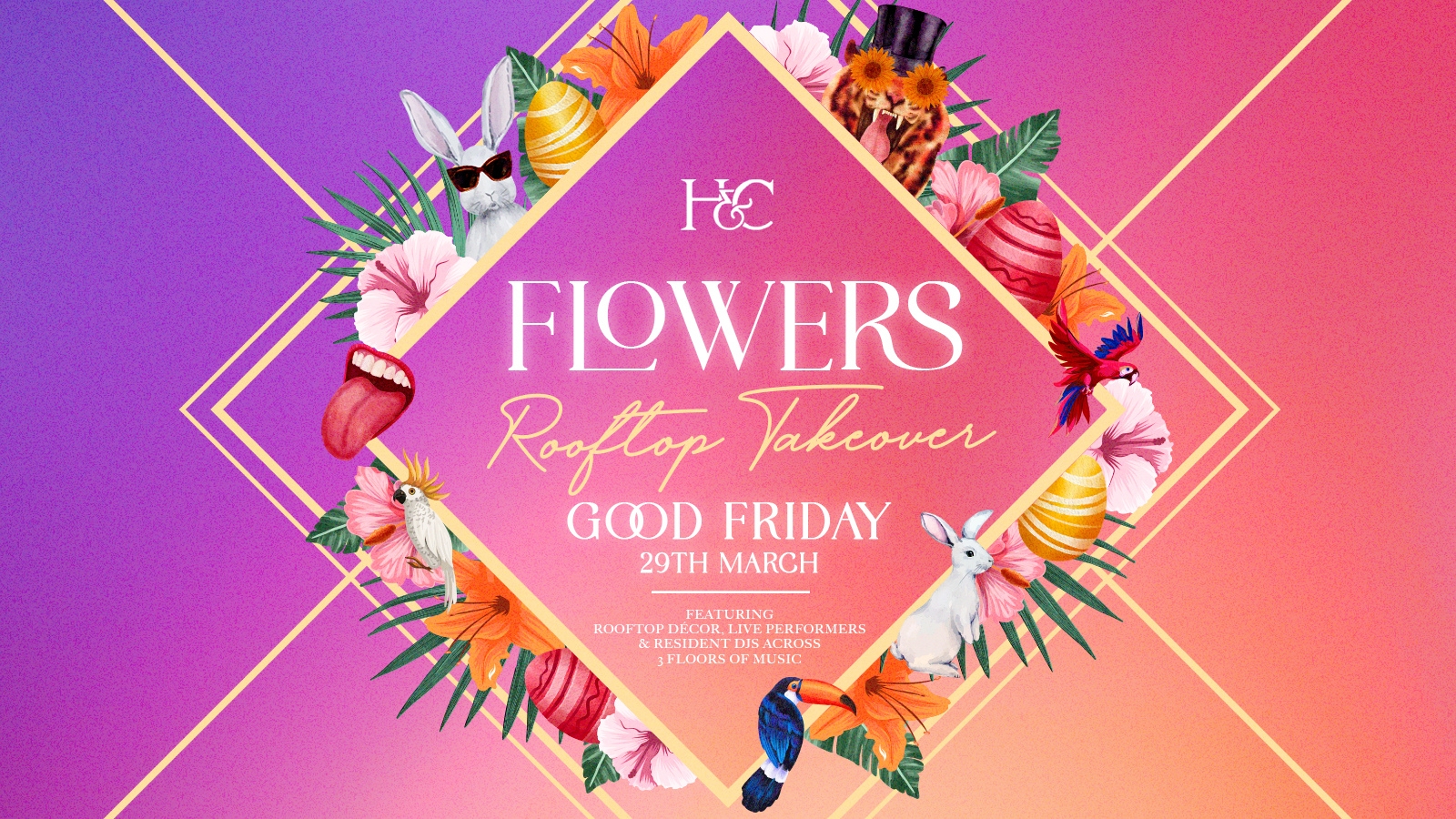 FLOWERS ROOFTOP TAKEOVER – 29TH MARCH