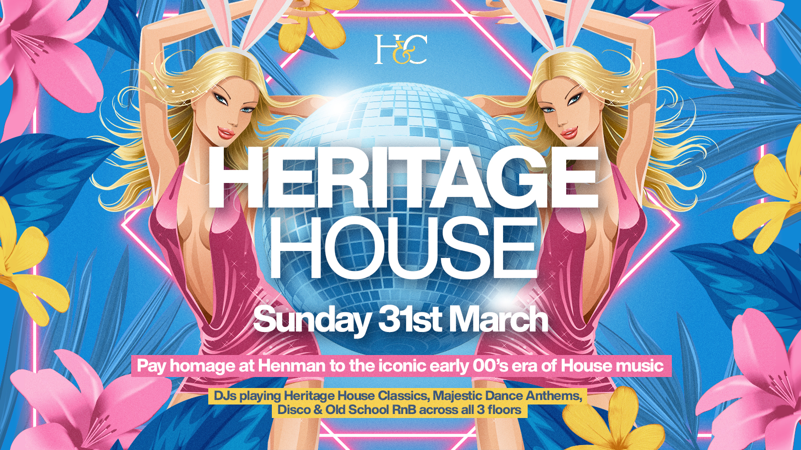 HERITAGE HOUSE [EASTER BANK HOLIDAY SPECIAL] – 31ST MARCH