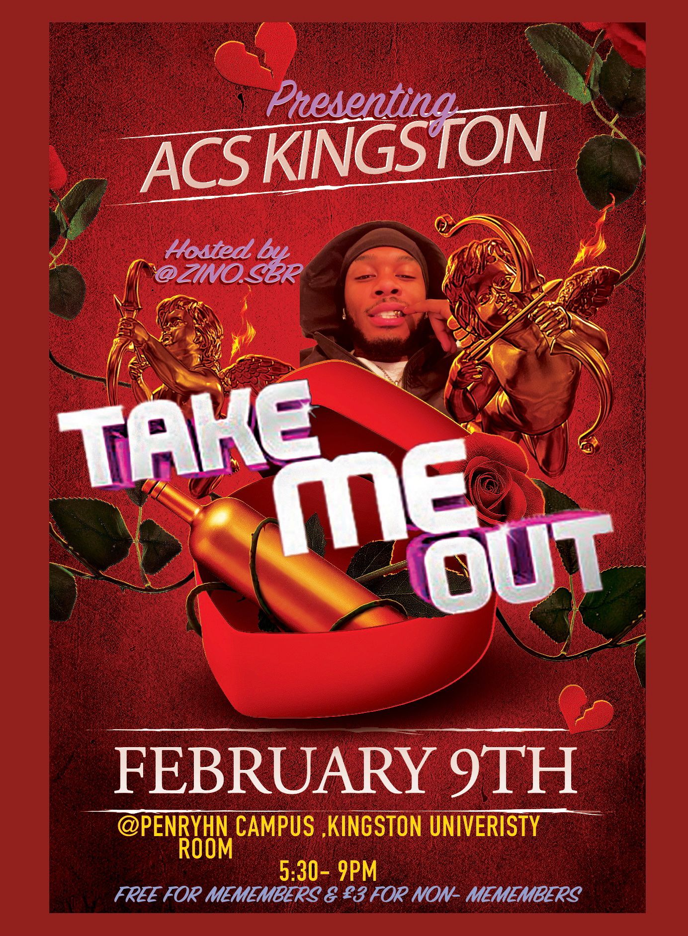 Acs Take Me Out at Kingston University Penrhyn Road Campus, Kingston